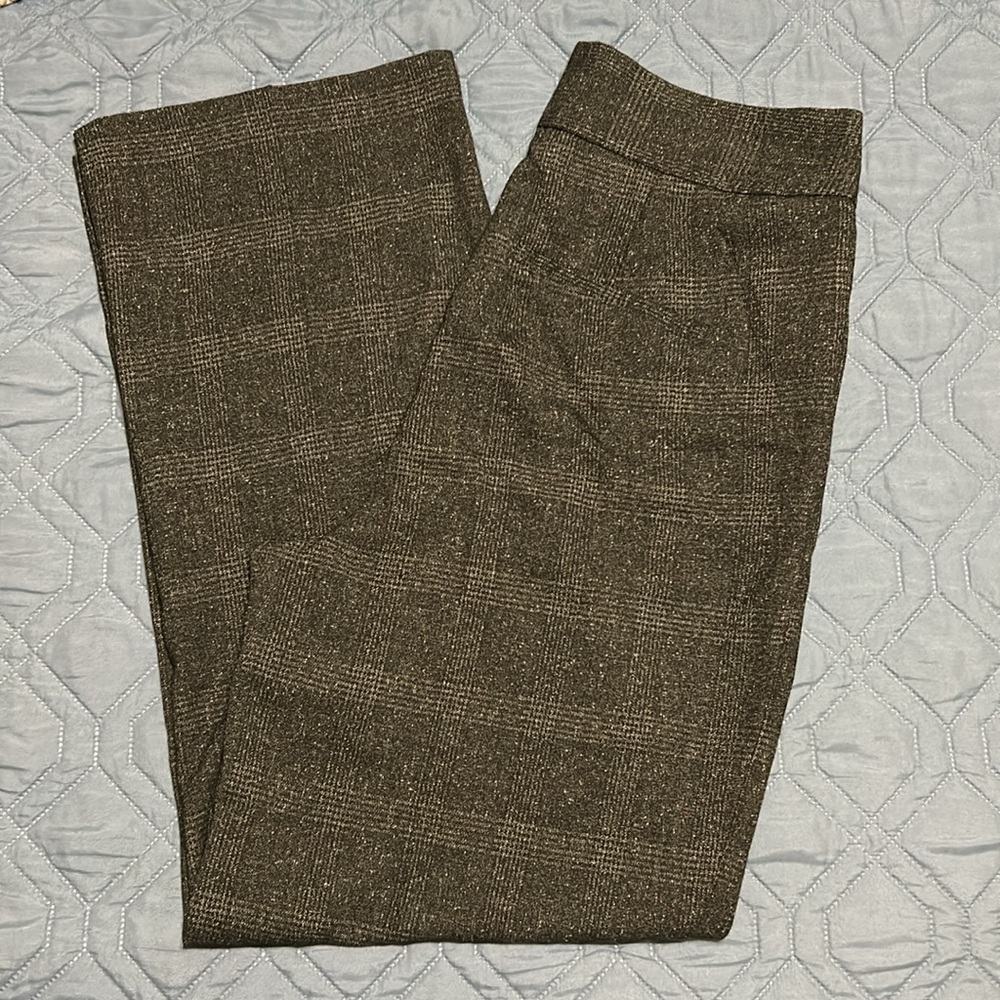 Vero Moda - Gray Plaid Women's Pants